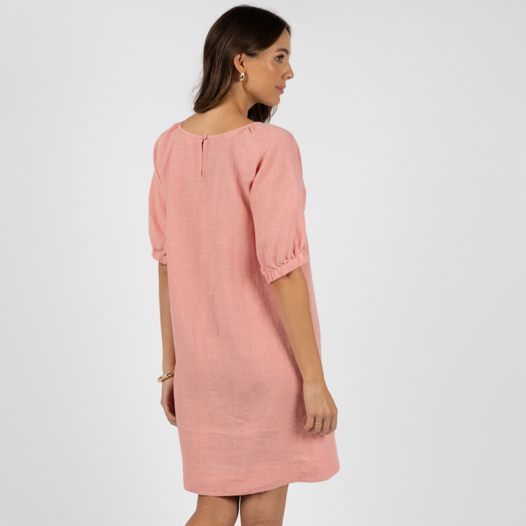 Lagoon Shift Dress Blush