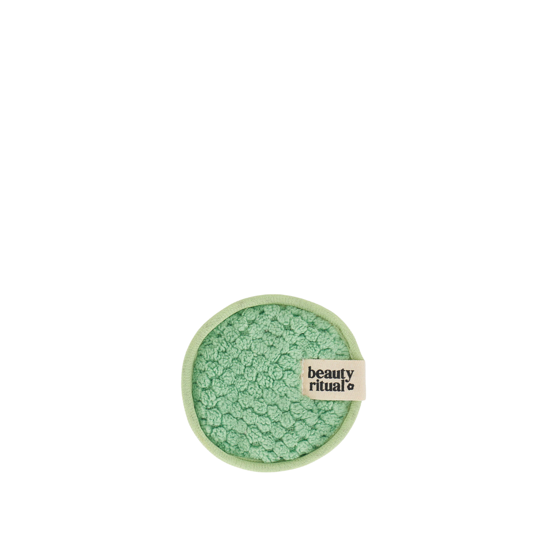 Luxury Waffle Cleansing Pads - Green